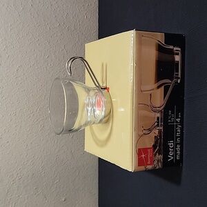 Bormioli Rocco Verdi Set Of Four Glass Espresso Cups